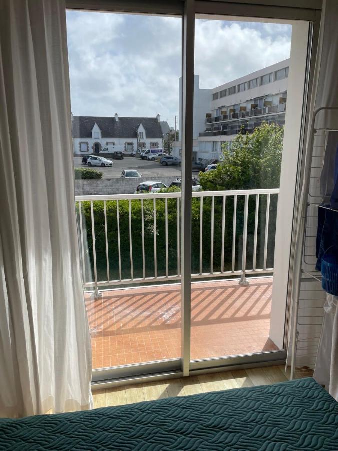 Maryland Vue Mer Port Haliguen Plage Du Porigo 基伯龙 外观 照片